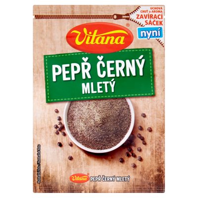 Obrázek Vitana Pepř černý mletý 18g