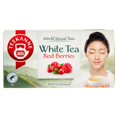 Obrázek TEEKANNE White Tea Red Berries, World Special Teas, 20 sáčků, 25g