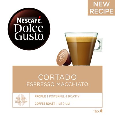 Obrázek NESCAFÉ® Dolce Gusto® Cortado - kávové kapsle - 16 ks