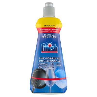 Obrázek Finish Rinse & Shine Lemon leštidlo 400ml