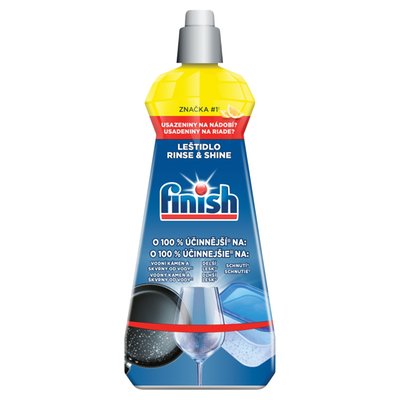 Obrázek Finish leštidlo Rinse & Shine - Lemon 400ml