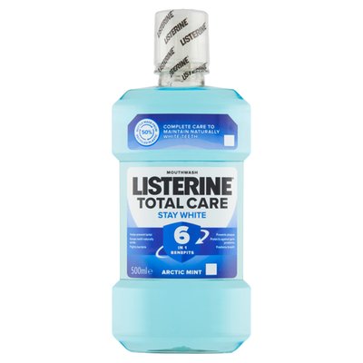 Obrázek Listerine Total Care Stay White ústní voda 500ml