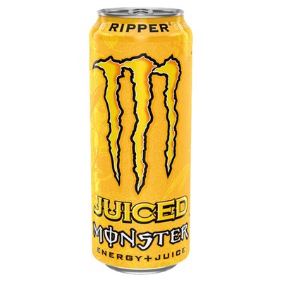 Obrázek MONSTER ENERGY RIPPRER ZLUTY 0,5 L