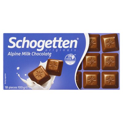 Obrázek Schogetten Mléčná čokoláda z alpského mléka 100g