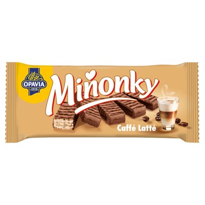 Obrázek Opavia Miňonky Caffé latté oplatky 50g
