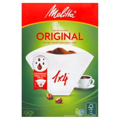 Obrázek Melitta Kávové filtry Original 1x4/40ks