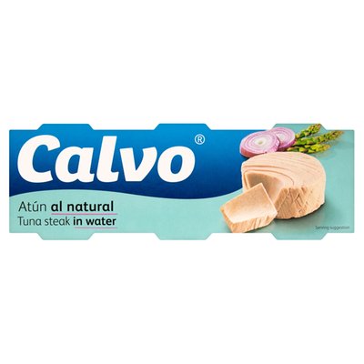Obrázek Calvo Tuňák ve vlastní šťávě 3x80 g