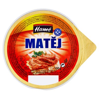 Obrázek Hamé Matěj pikantní pomazánka na topinky 100g