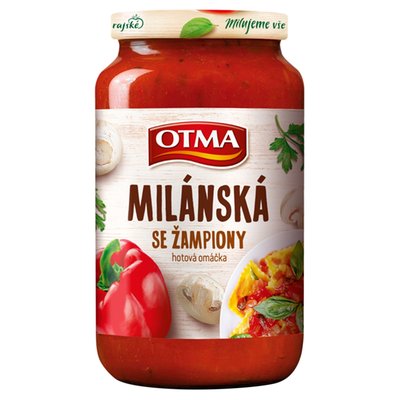 Obrázek Otma Milánská se žampiony hotová omáčka 350g