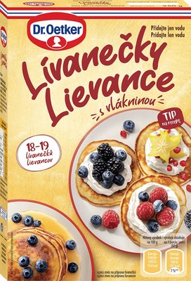Obrázek Dr. Oetker Lívanečky s vlákninou 250g