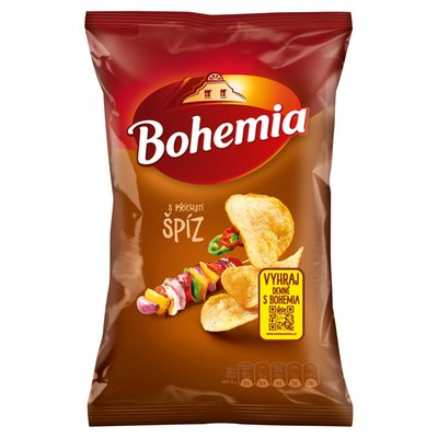 Obrázek Bohemia Chips s příchutí špíz 130g