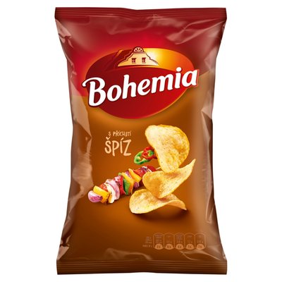 Obrázek Bohemia Chips s příchutí špíz 130g