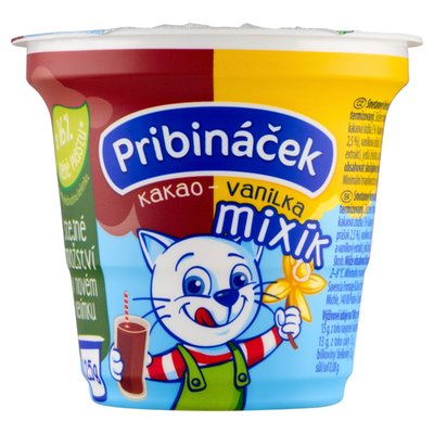 Obrázek Pribináček Mixík kakao-vanilka 125g
