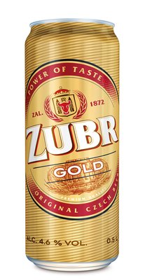 Obrázek ZUBR Gold 0,5l