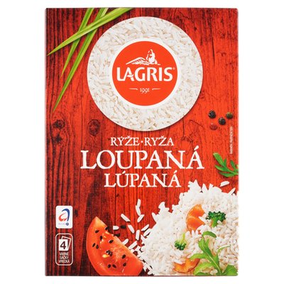 Obrázek Lagris Rýže loupaná ve varných sáčcích 4 ks 400g
