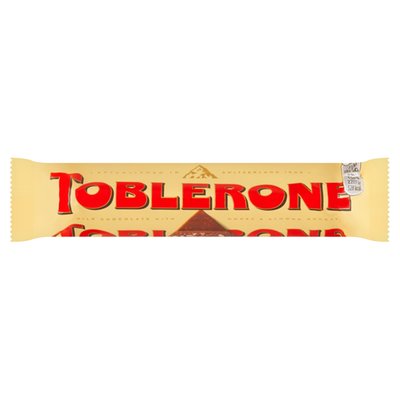 Obrázek Toblerone Mléčná čokoláda s medovo-mandlovým nugátem 35g