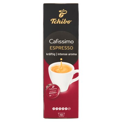 Obrázek Tchibo Cafissimo Espresso pražená mletá káva kapsle 10 x 7,5g (75g)