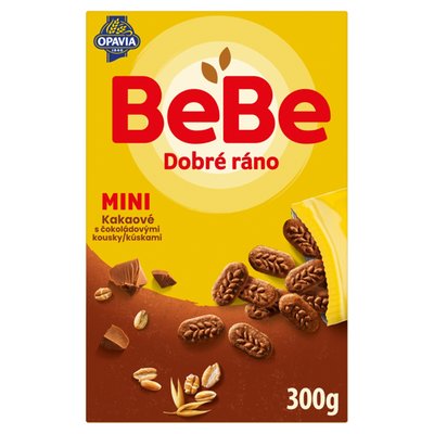 Obrázek Opavia sušenky BeBe Dobré Ráno mini kakaové 300g