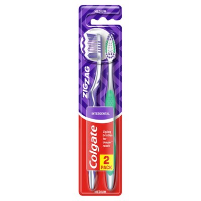 Obrázek Zubní kartáček Colgate ZIG ZAG 2ks
