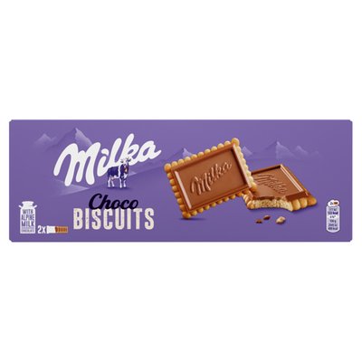 Obrázek Milka sušenky Choco Biscuits s čokoládou 150g