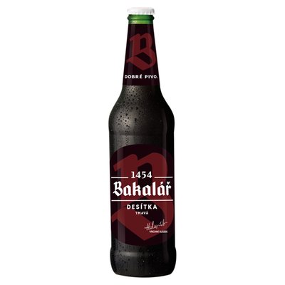 Obrázek Bakalář Desítka tmavá 0,5l
