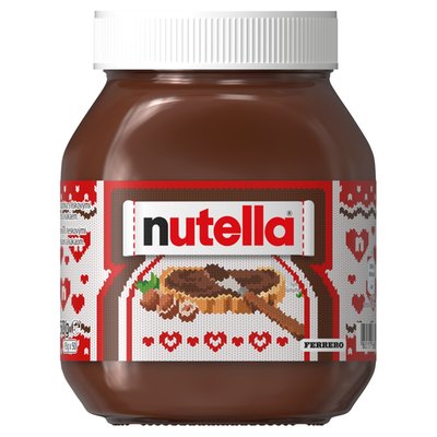 Obrázek Nutella Pomazánka s lískovými ořechy a kakaem 750g