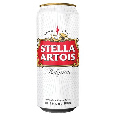 Obrázek Stella Artois Pivo ležák světlý 0,5l