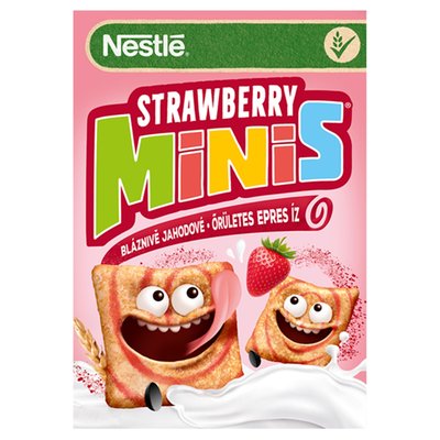 Obrázek STRAWBERRY MINIS cereálie 375g