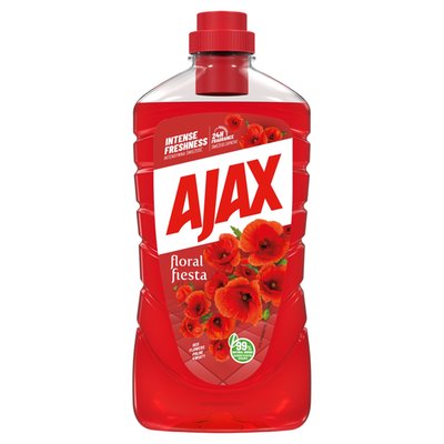 Obrázek Ajax Floral Fiesta Red Flowers univerzální čisticí prostředek 1000 ml