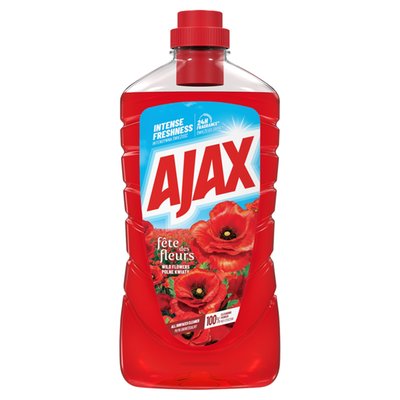 Obrázek Ajax Floral Fiesta Red Flowers univerzální čisticí prostředek 1000 ml