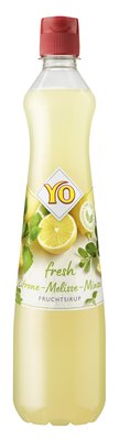 Obrázek YO Sirup citron, meduňka, máta 0,7l