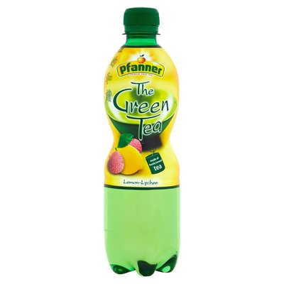 Obrázek Pfanner Čajový nealkoholický nápoj ochucený s příchutí citrón-liči 0,5l
