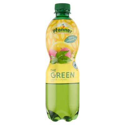 Obrázek Pfanner Čajový nealkoholický nápoj ochucený s příchutí citrón-liči 0,5l