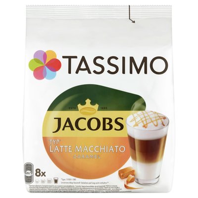 Obrázek TASSIMO LATTE MACCHIATO CARAMEL kapsle 8 ks