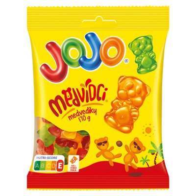 Obrázek JOJO Medvídci želé bonbóny s ovocnými příchutěmi 170g