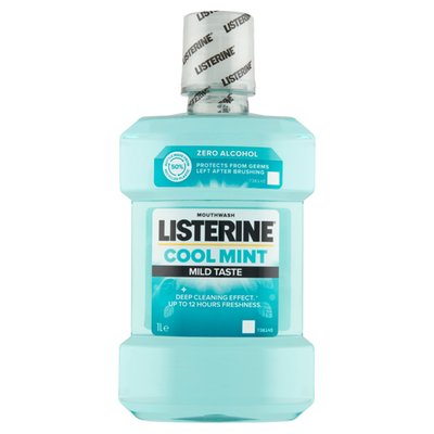 Obrázek LISTERINE Cool Mint Mild Taste ústní voda 1l