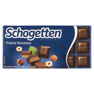 Obrázek Schogetten Mléčná čokoláda s nugátovou náplní 100g