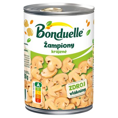 Obrázek Bonduelle Žampiony krájené 390g