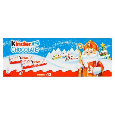 Obrázek Kinder Chocolate Tyčinky z mléčné čokolády s mléčnou náplní 12 ks 150g 