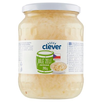 Obrázek clever Bílé zelí sterilované 670g