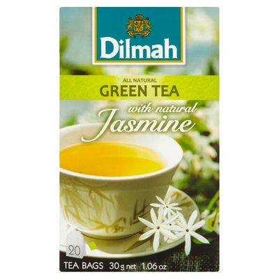 Obrázek Dilmah Jasmine zelený čaj 20 x 1,5g
