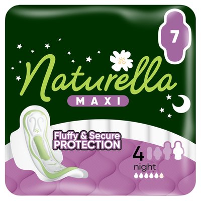 Obrázek Naturella Maxi Vložky Night velikost 4 S Křidélky, 7