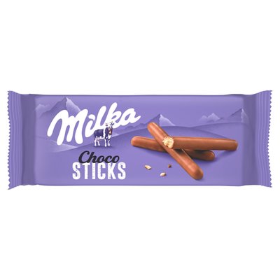 Obrázek Milka Sušenky choco sticks celomáčené, mléčná čokoláda