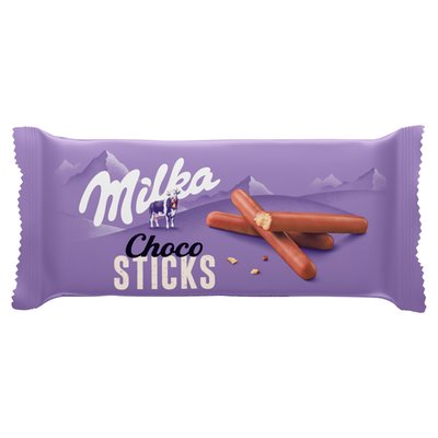 Obrázek Milka sušenky Choco Sticks celomáčené, mléčná čokoláda 112g