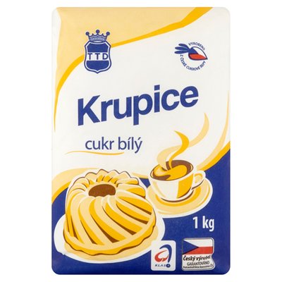Obrázek Krupicový cukr bílý 1kg
