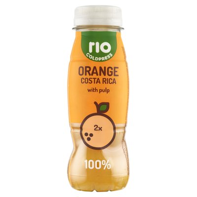 Obrázek Rio Cold Press 100% pomerančová šťáva s dužninou 200ml