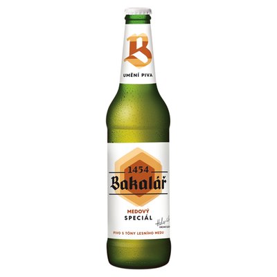 Obrázek Bakalář Medový speciál 0,5l