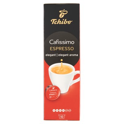 Obrázek Tchibo Cafissimo Espresso pražená mletá káva kapsle 10 x 7g (70g)