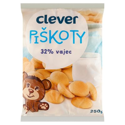 Obrázek clever Piškoty 250g