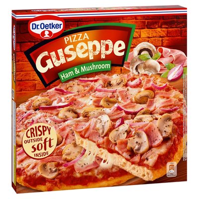 Obrázek Dr. Oetker Guseppe Pizza šunka & žampióny 425g